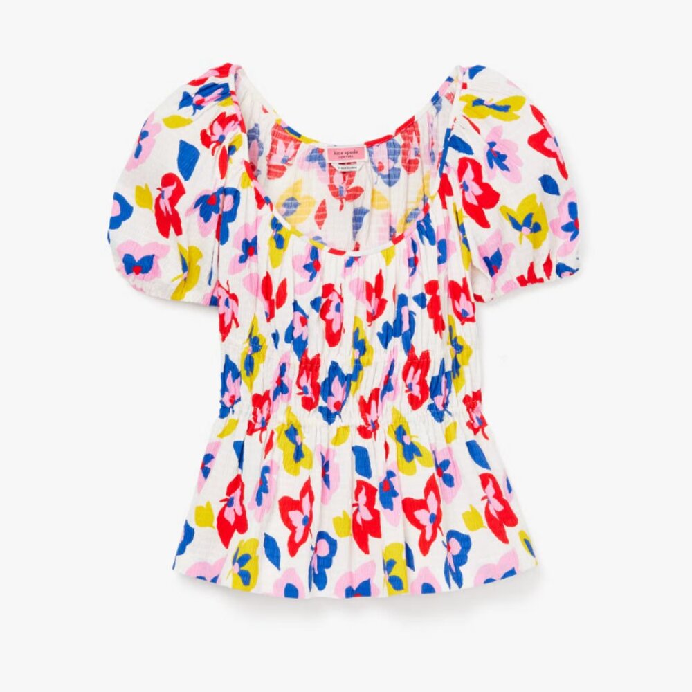 Kate Spade Multicolor Floral Blouse